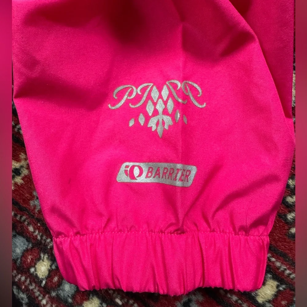 Pearl Izumi Women's Vibrant Pink and Black Bike Jacket Removable Sleeves - S/M - Picture 7 of 9